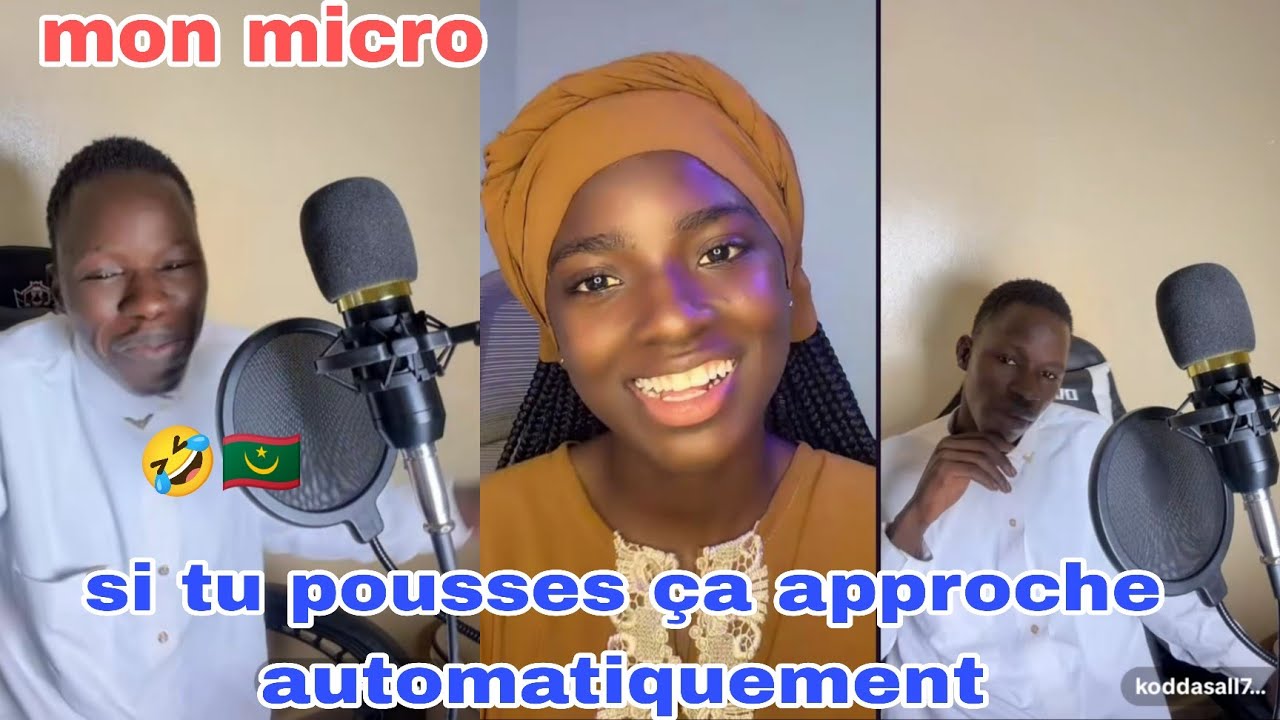 🤣 maintenant le mari de Samuella Kodda Sall est devenu arrogant parce qu'il a son micro d'or 