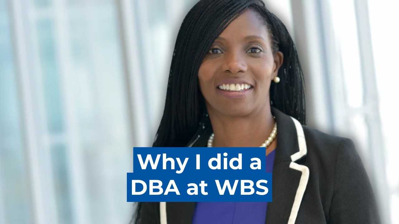 Why I did the DBA - Remi Abere