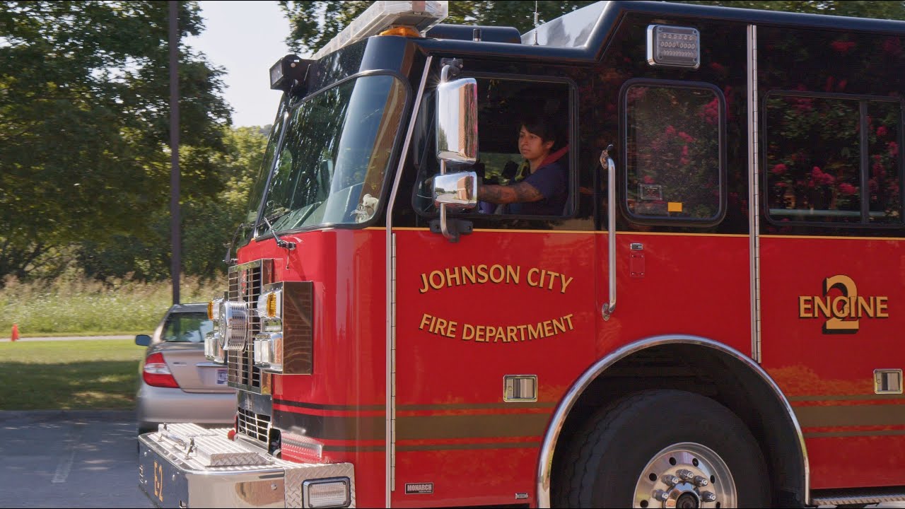 How I GO. ALL. OUT. as a Firefighter | Dominique Cross, City of Johnson City