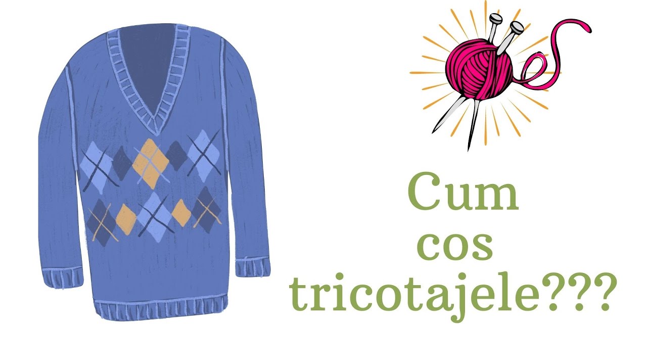 Cum cos partile tricotate - variante de cusaturi