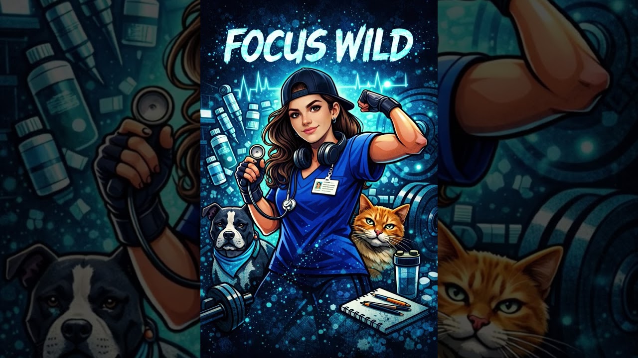 Wild Focus - Vet Tech EDM Gym Music