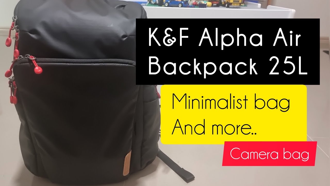 K&F Alpha Backpack Air 25L Review - Only camera bag you need!