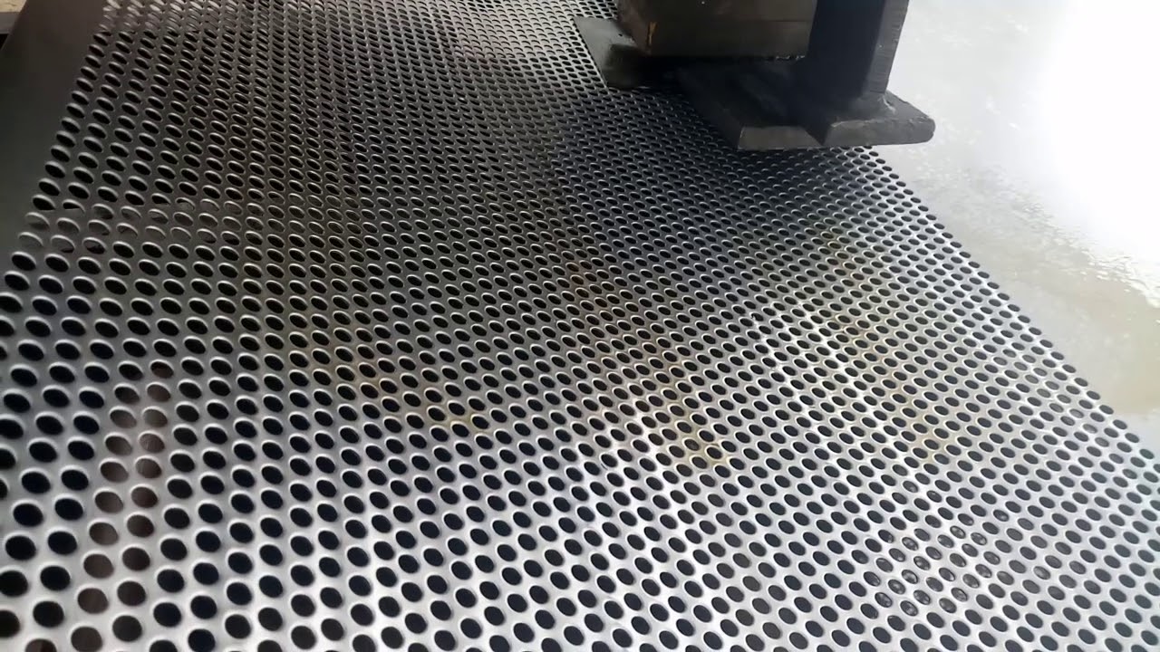 Planchas perforadas
