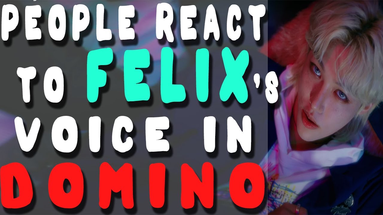 People going crazy over FELIX in Domino - STRAY KIDS
