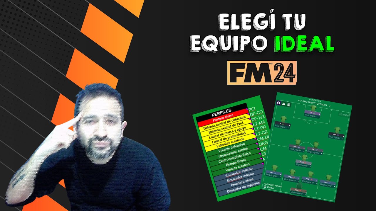 🧩 ATRIBUTOS importantes en CADA ROL 💡 ¿Cómo elegir las piezas de tu TÁCTICA? 📚 FM24