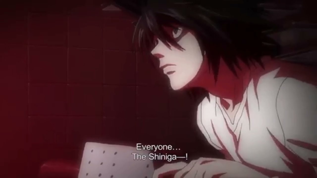l death scene 🥺|Death Note Edit Clips☠️|sad scene L death scene in Death Note|