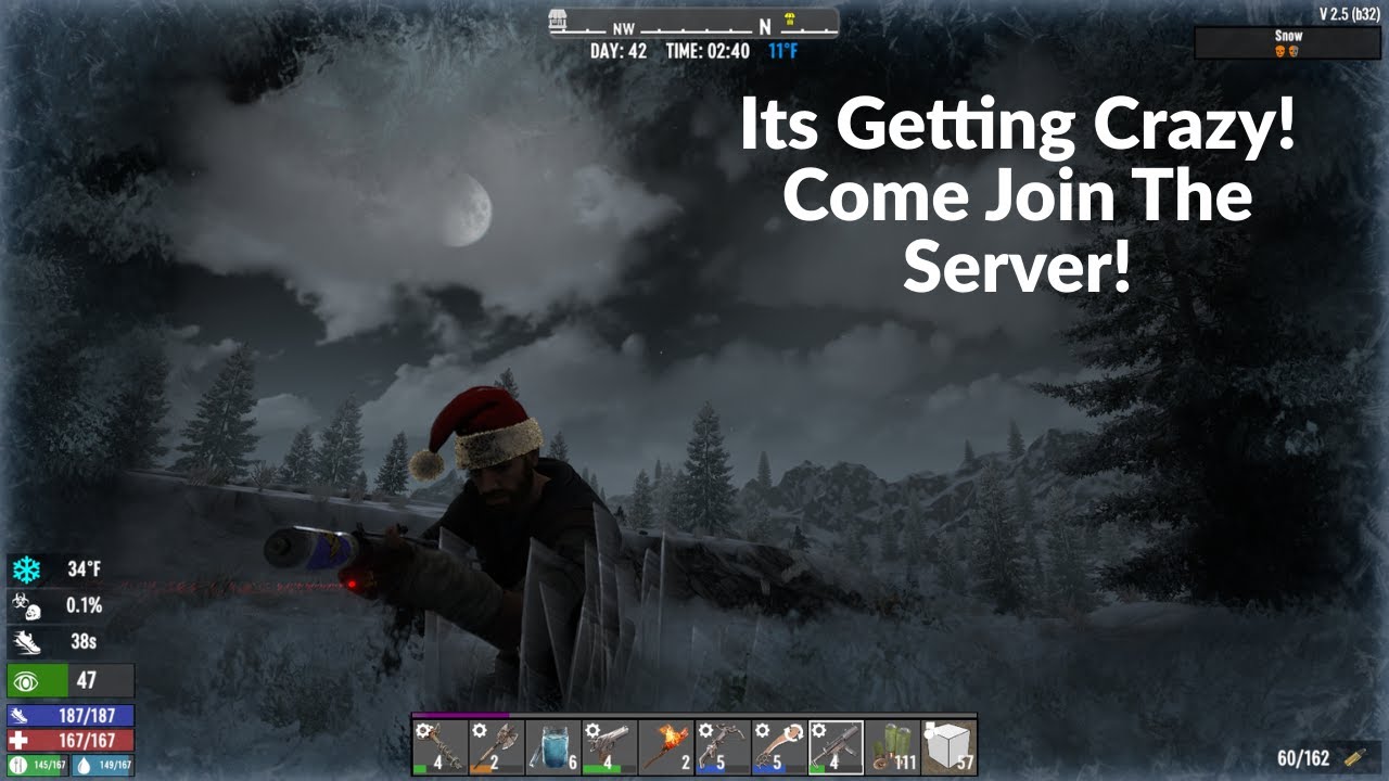 The Difficulty Is Getting Crazier And More Choas! 7 Days To Die PvP Server