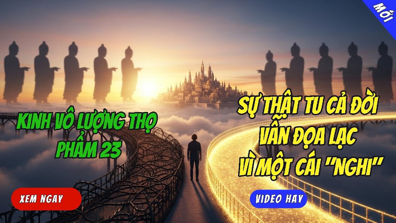 Kinh Vô Lượng Thọ Phẩm 23: Sự Thật Tu Cả Đời Vẫn Đọa Lạc Vì Một Cái 