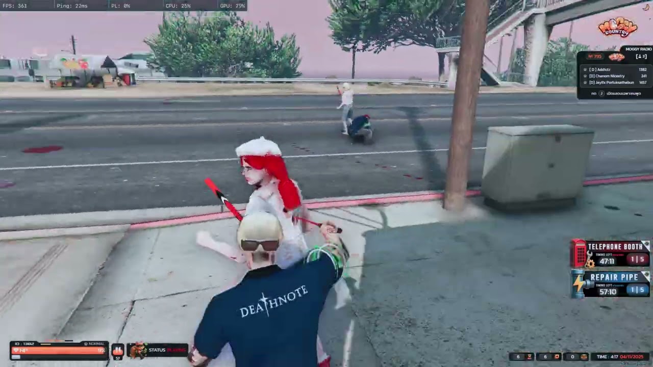 สลัมกี่โมง ? | MOGGY COUNTRY | FIVEM MONTAGE |