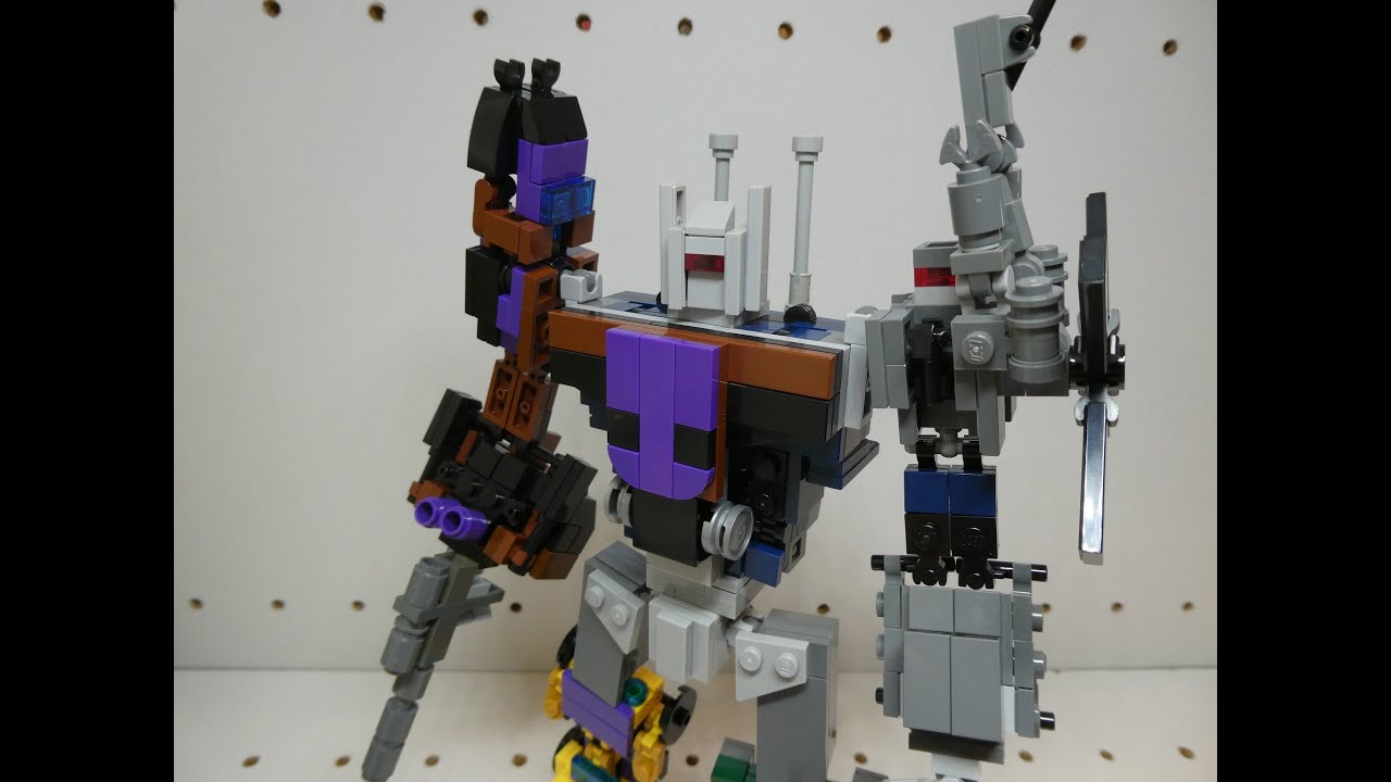 Lego Transformers: G1 Bruticus (combaticons part 4)