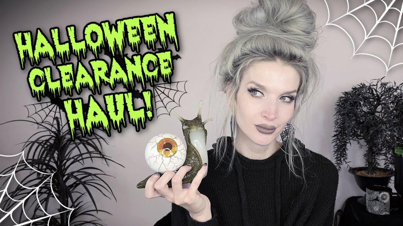 HALLOWEEN CLEARANCE HAUL!! Grandin Road, Bath & Body Works, Pottery Barn & HomeGoods!