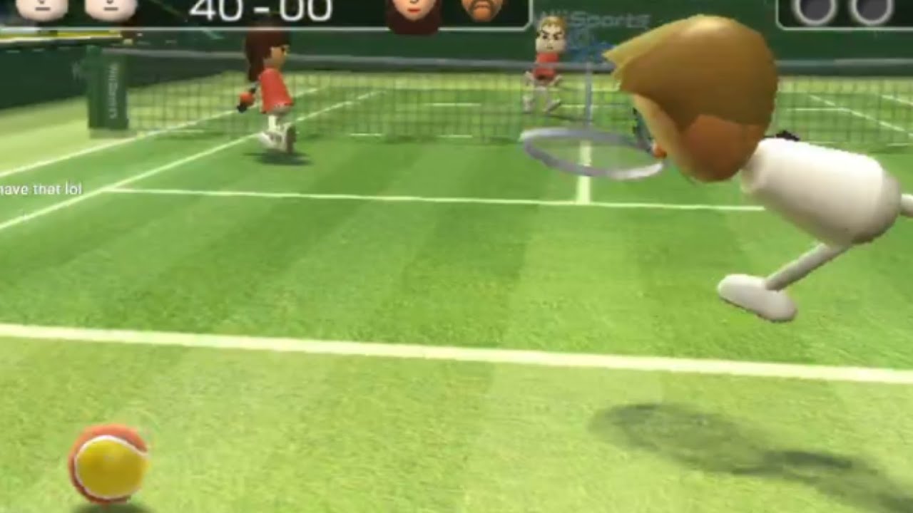 cooking people in wii sports, then selling shortly after
