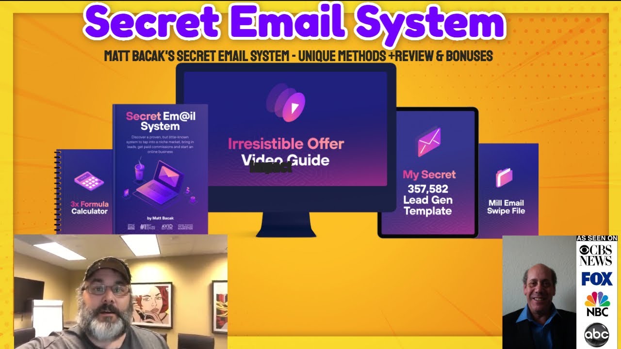 Secret Email Systems- Insider Matt Bacak Email King