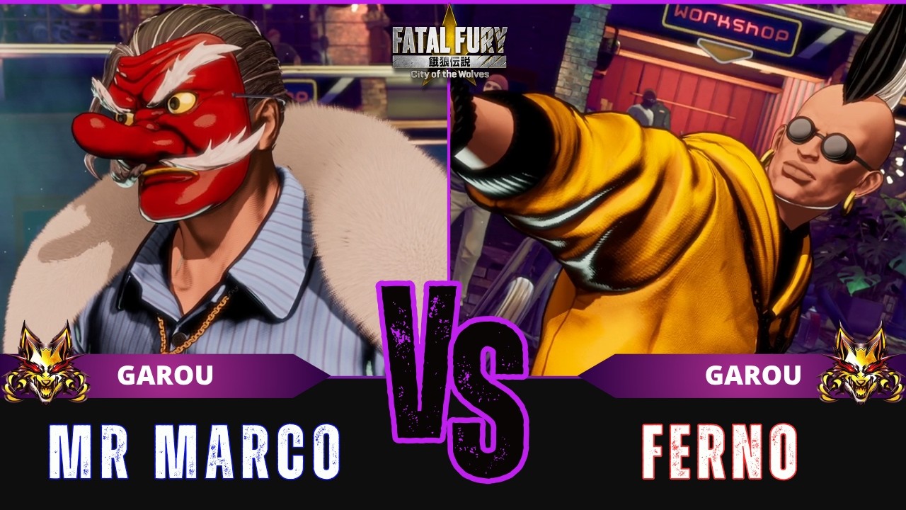 FF:CotW 🐺 MR MARCO (Mr.Karate) vs FERNO (Duck King)⭐Replay Match - FATAL FURY: CotW - 8/26
