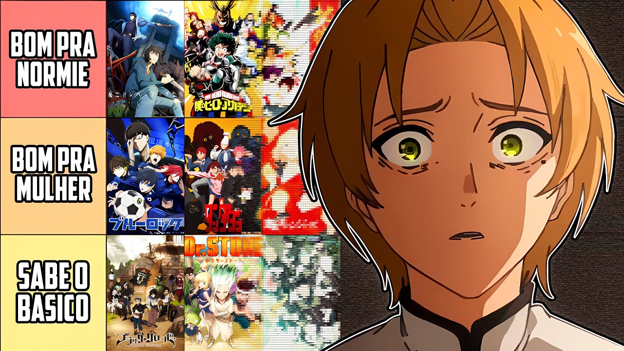 Os PIORES animes pra quem tá começando (e os melhores)