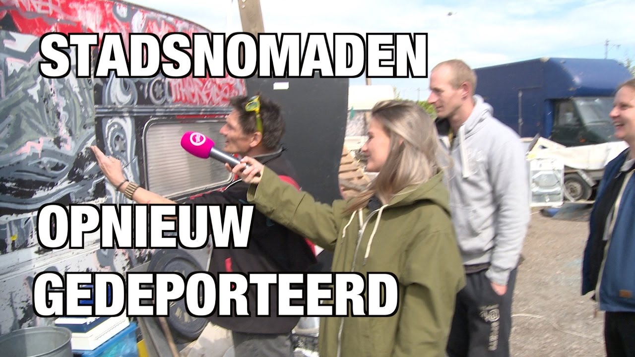 GSTV. Renée ruimt rommel 'stadsnomaden' op