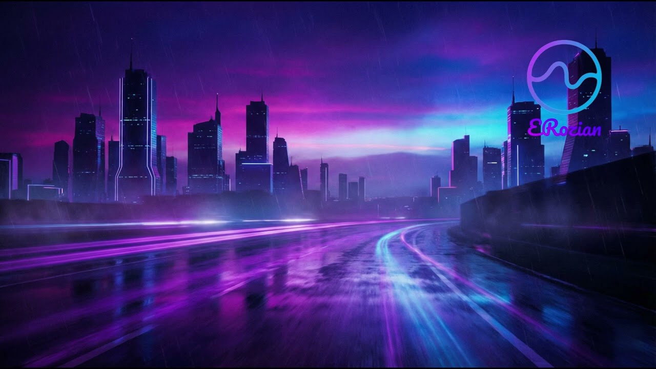 Neon Drift Horizon | Night Drive Chillwave Synth for Late Night Focus & Relaxation • ERozian