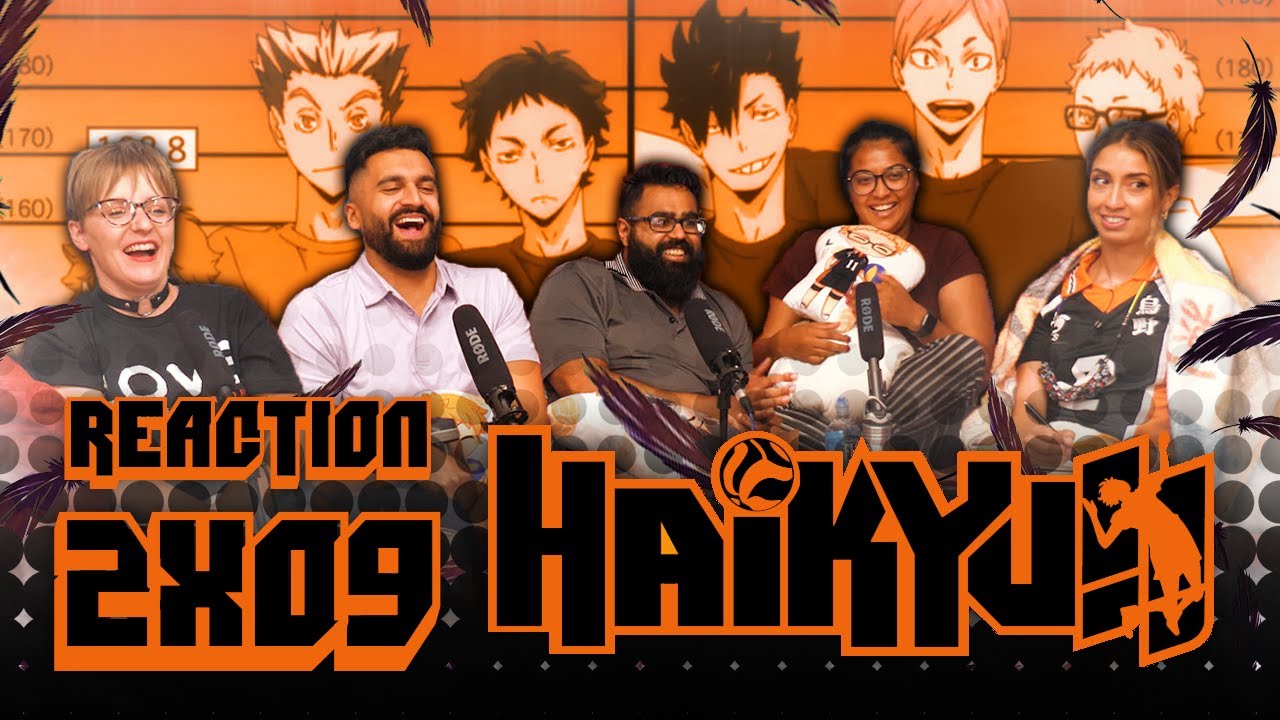 Haikyu!! - 2x9 Umbrella - Group Reaction