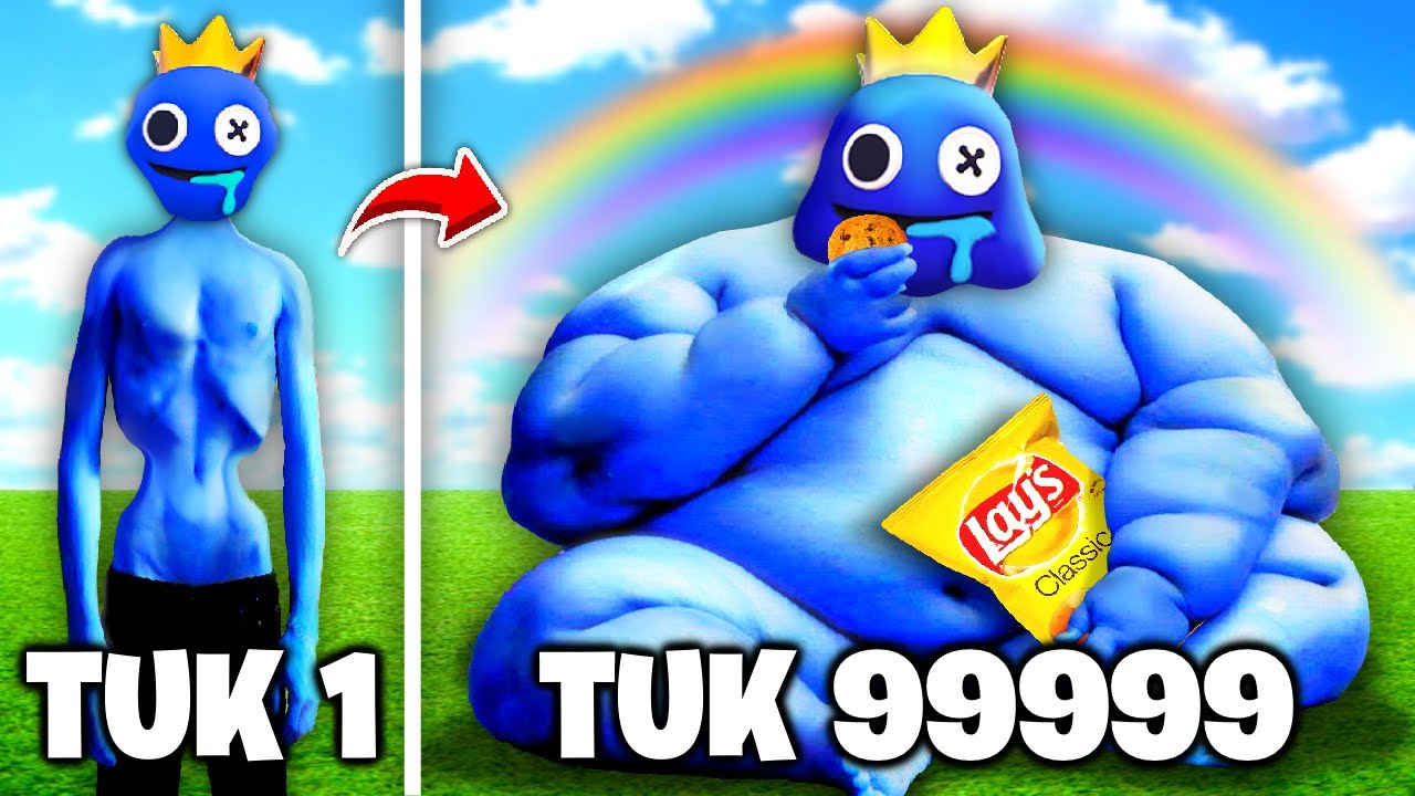 BLUE z RAINBOW FRIENDS je extrémní ŠPEKOUN! (GTA 5)