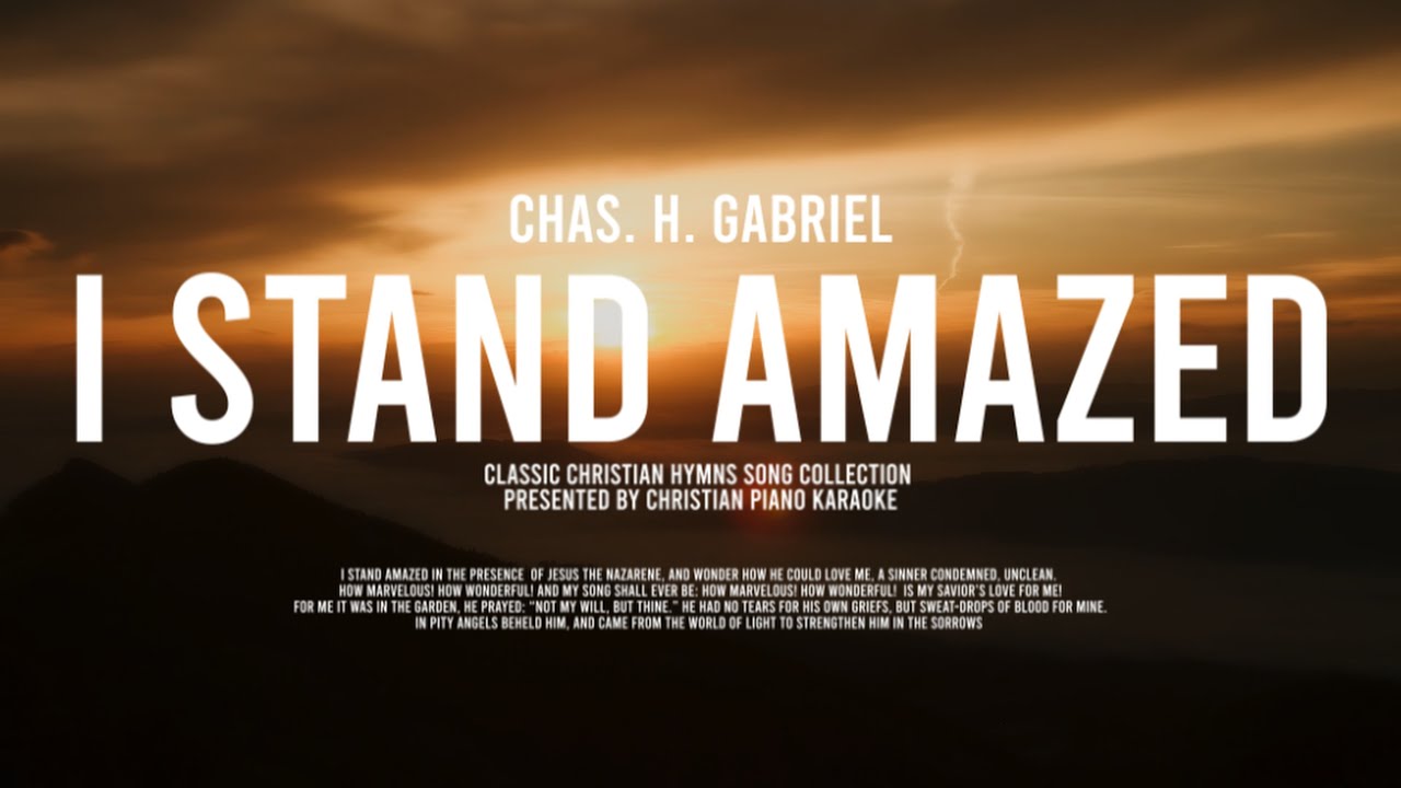 I Stand Amazed - Piano Instrumental [Key of F]