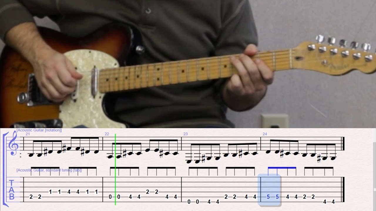 How to Play the Intro and Bass Line for Mess Around by Ray Charles