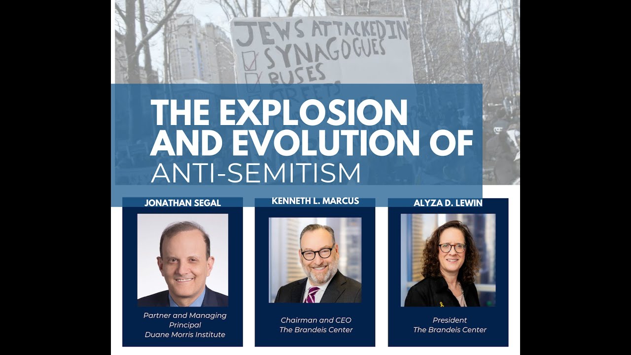 The Explosion and Evolution of Anti-Semitism | September 15, 2025