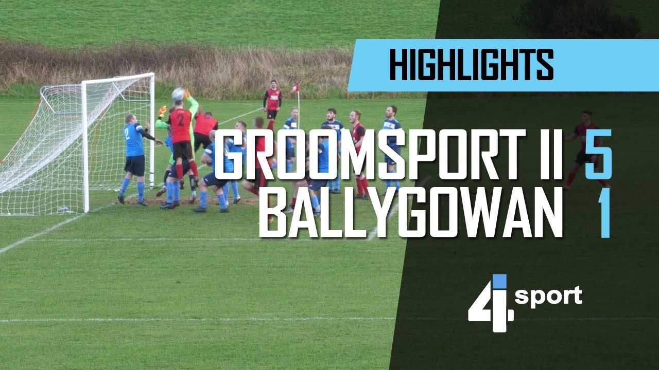 Groomsport II 5 - 1 Ballygowan - 22 Jan 22