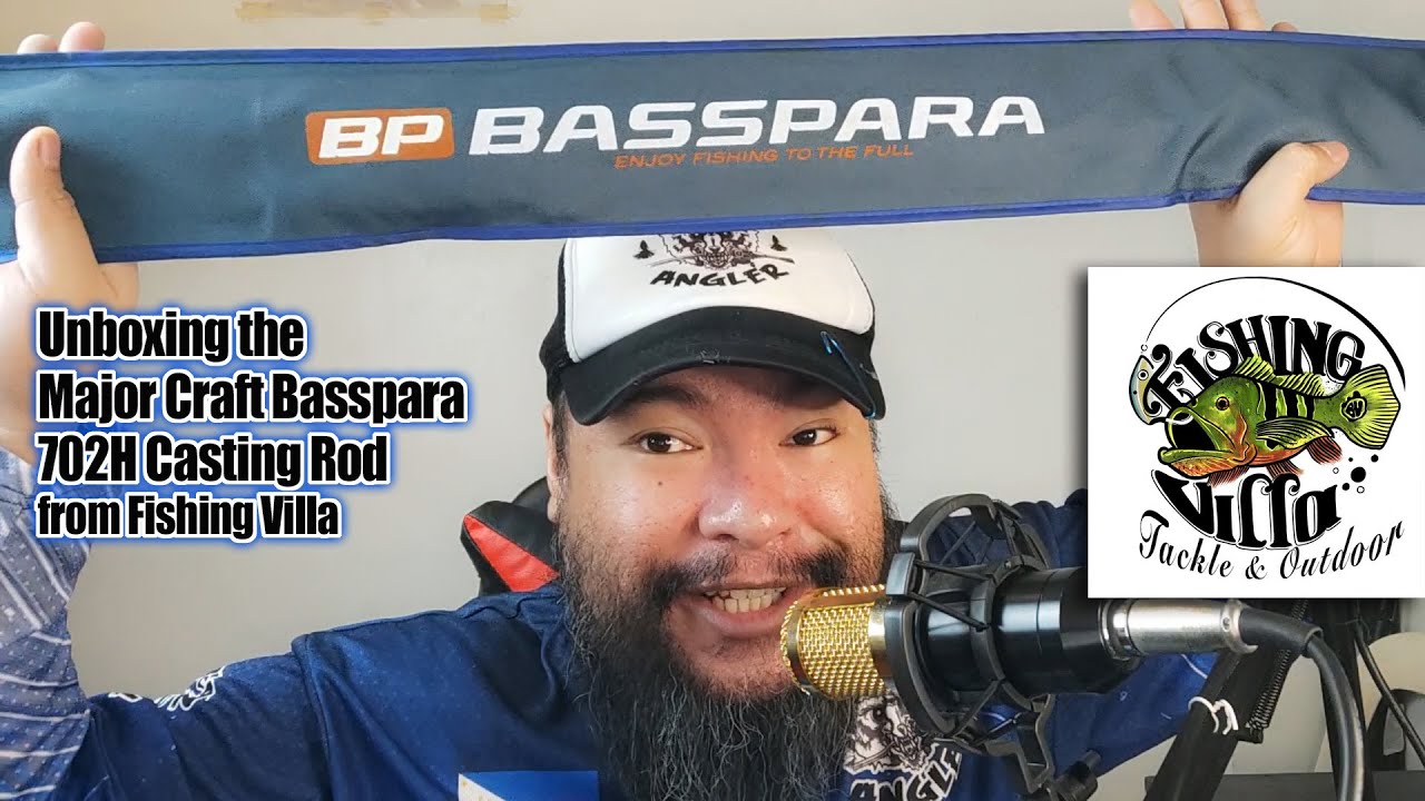 Unboxing the Major Craft Basspara 702H Casting Rod I Baitcasting Rod Review