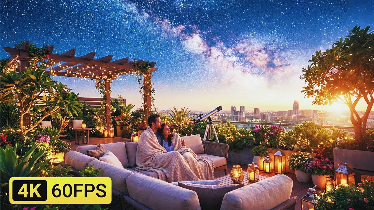 Sci-Fi Ambient Music — Journey Through a Golden Luxury City | Futuristic Urban Landscape 4K