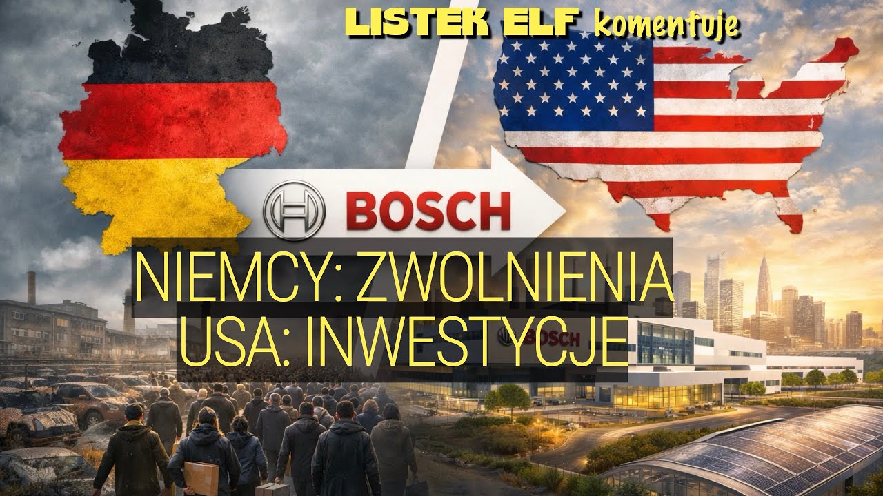 Bosch zwalnia w Niemczech 13000 pracownikow, ale inwestuje 5 mld euro w USA