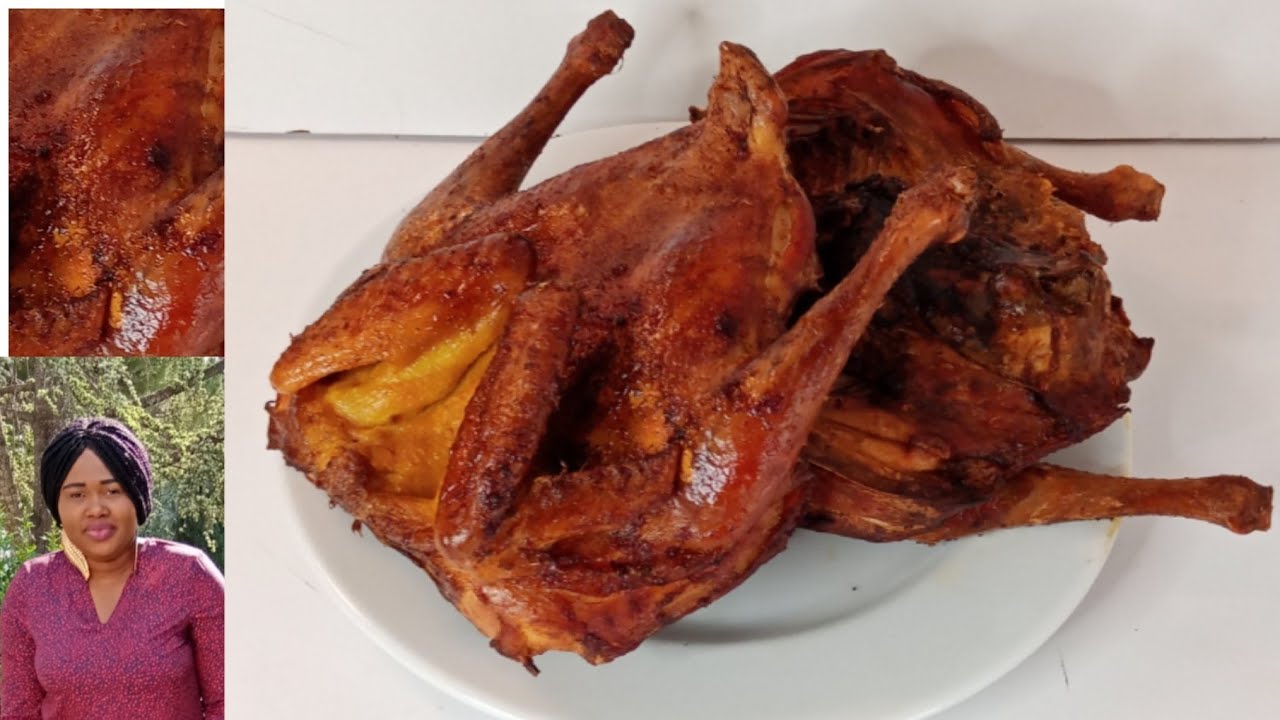 How To Smoke/Dry  Chicken In The Oven. (Nigeria Recipe)
