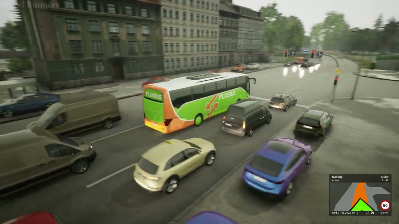 Fern Bus - My First Drive | WuRZBURG to MuNCHEN