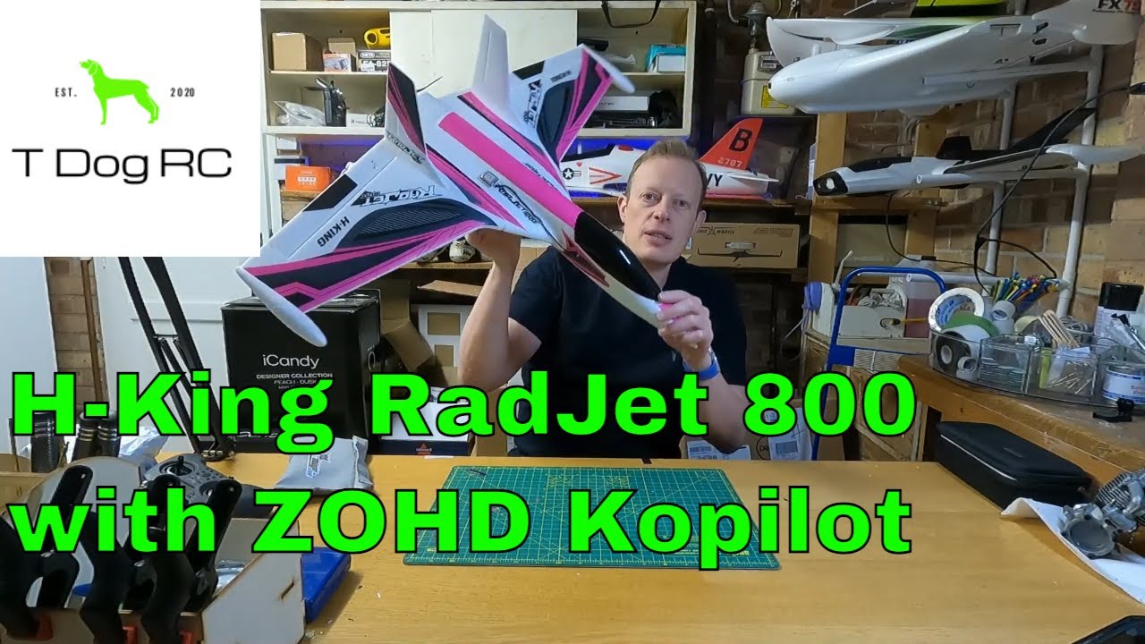 Hobbyking RadJet 800 with ZOHD Kopilot lite launch control