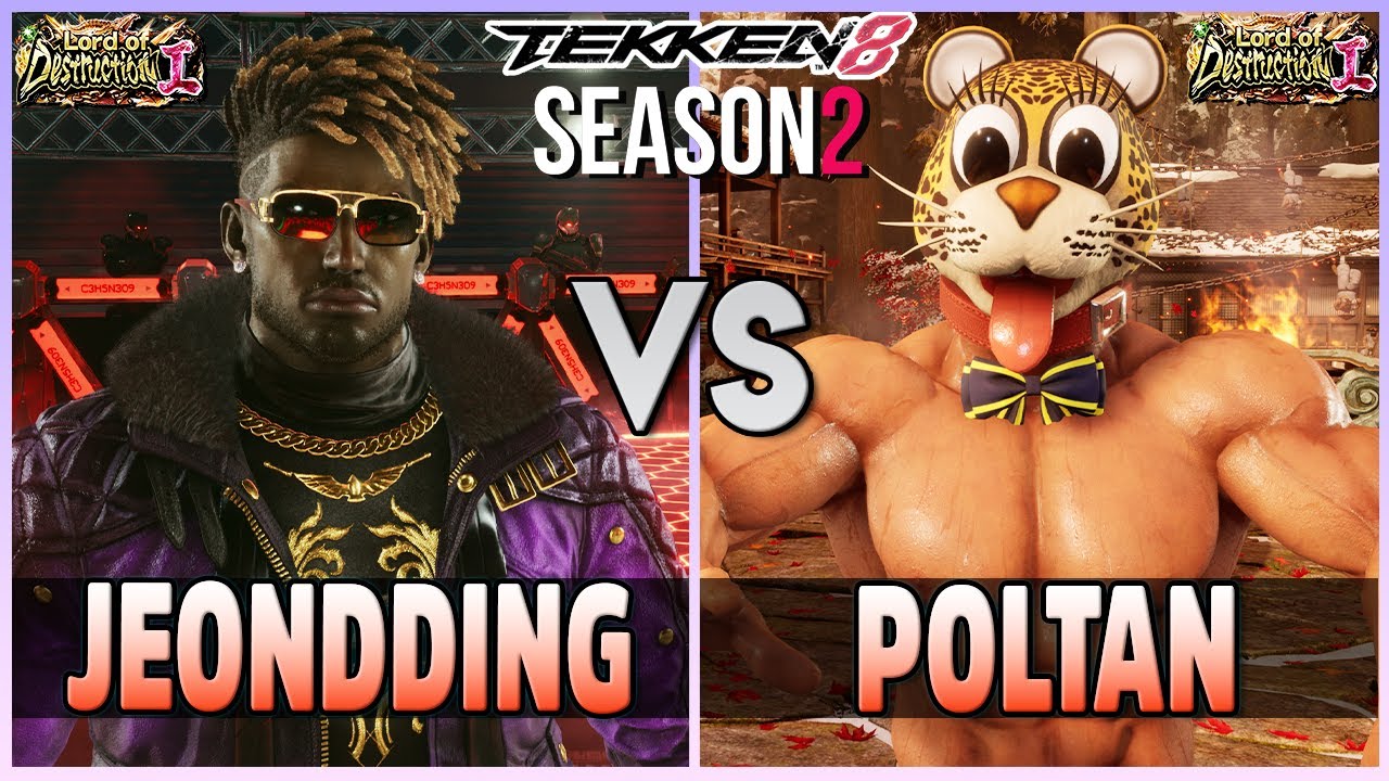 Tekken 8  ▰  JEONDDING (Eddy) Vs POLTAN (King) ▰ T8 High Level Gameplay!