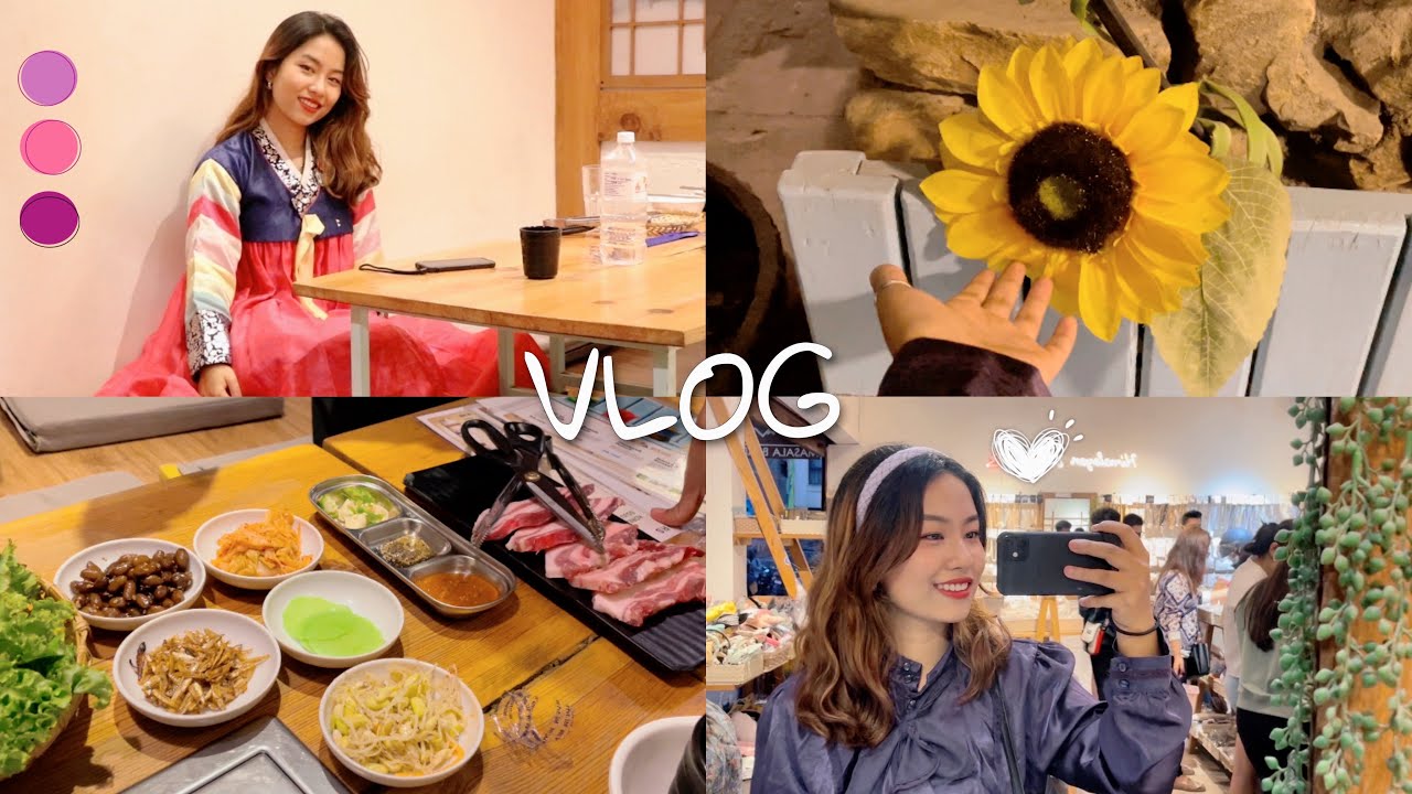Life diaries ✨ exploring Thamel, korean restaurant & stores. (life in Kathmandu)📍