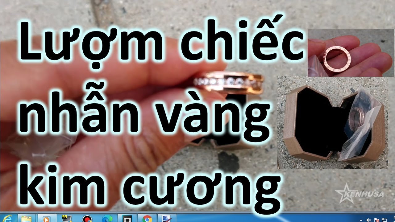 Đời sống ở Mỹ: đi lượm rác nhặt được chiếc nhẫn vàng kim cương và cái máy    computer trị giá $2000