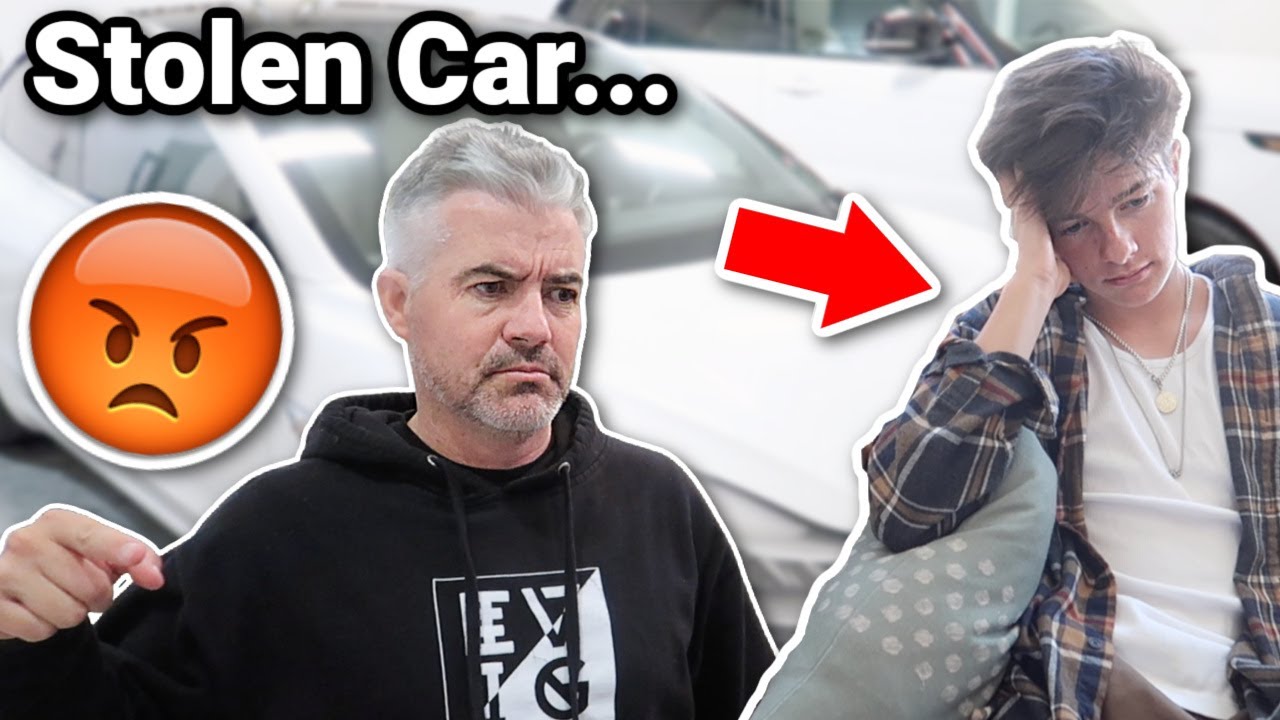 TEENS Steal Dad's Tesla | Caught On Camera | Brock and Boston