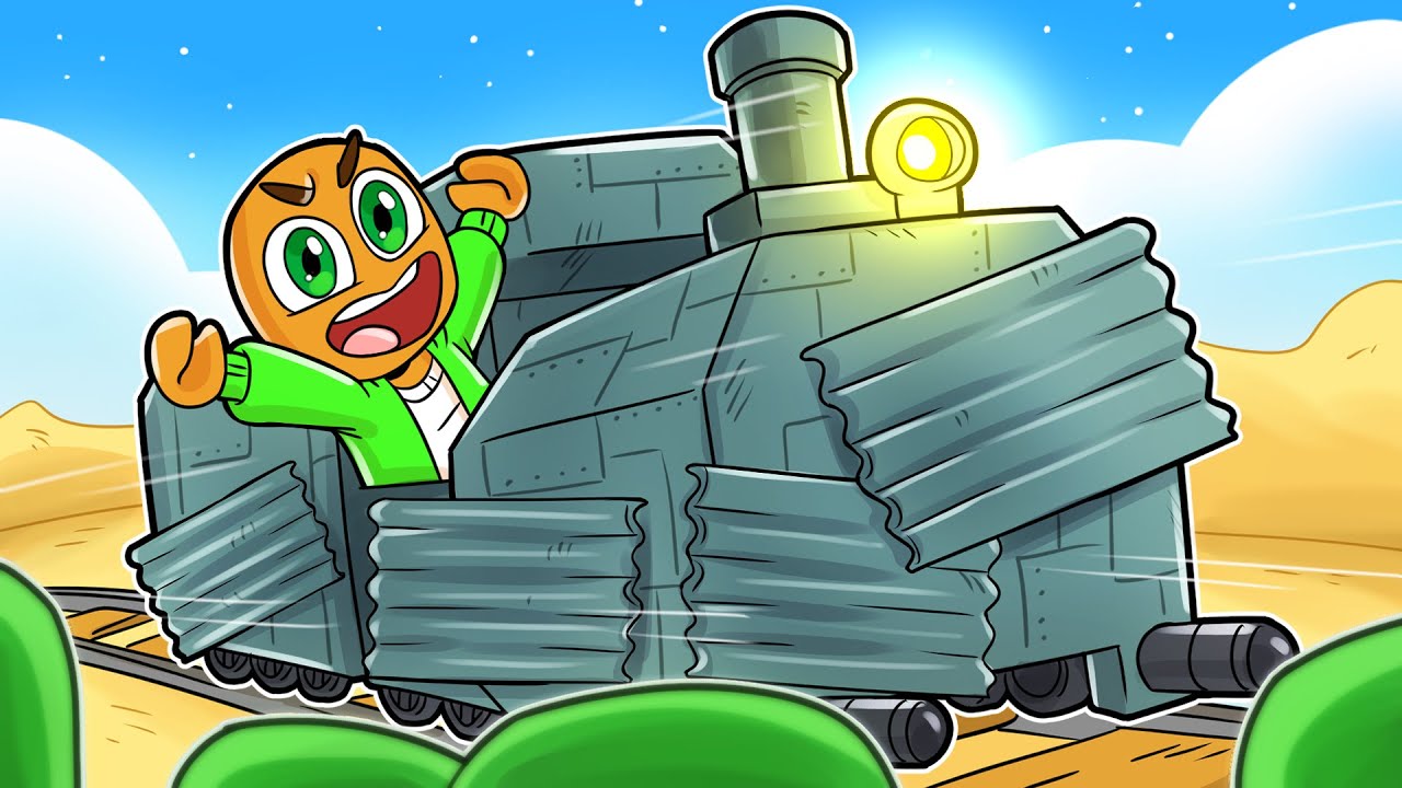 Construí un TREN ÉPICO para Sobrevivir en DEAD RAILS!