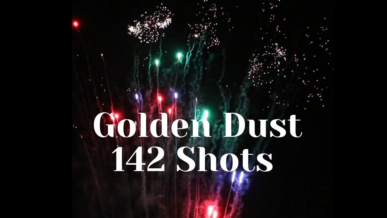 BW1546 Golden Dust142 Shots 500G CAKES BOOMWOW