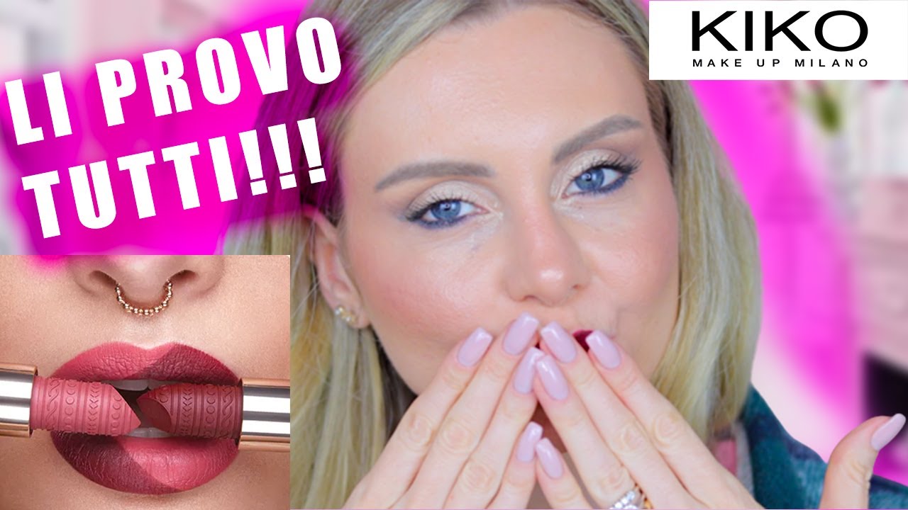 KIKO FESTIVAL GLOW ALL LIPSTICKS ✨ *COLLEZIONE ESTIVA KIKO 2022*