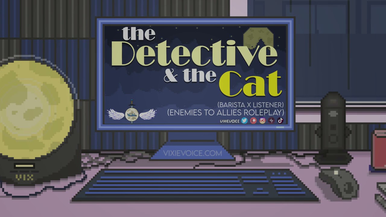 Enemies to Allies Roleplay - {Barista x Listener}{F4A} - The Detective and the Cat