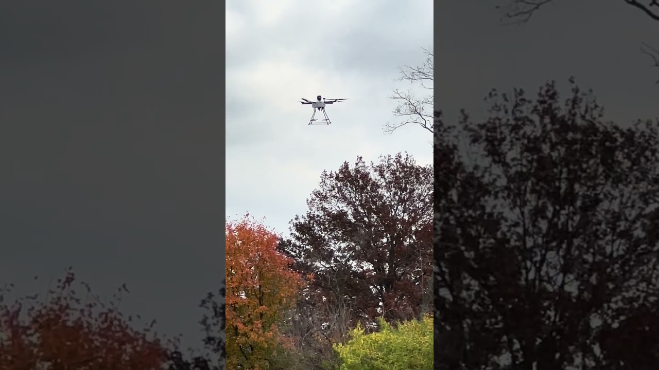 WorkHorse HorseFly delivery drone, demo delivery