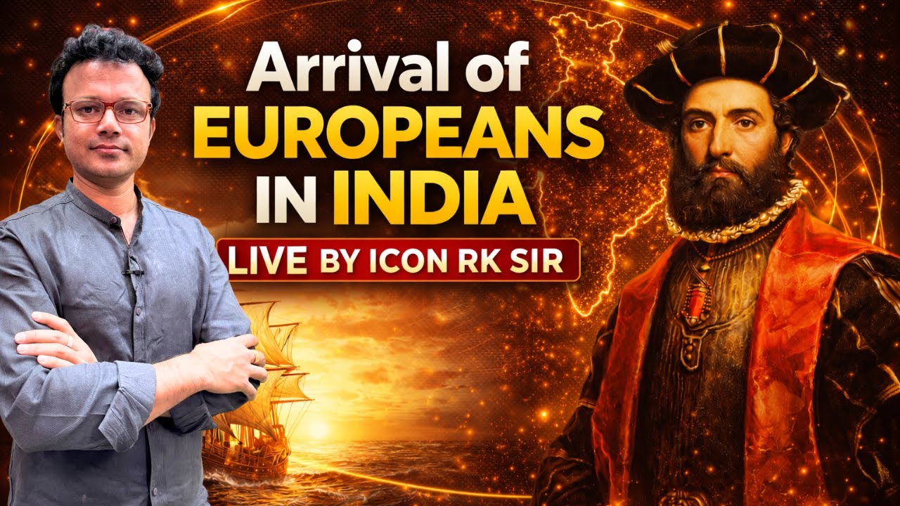 Arrival of Europeans in India Modern Indian History Live_02 | ICON RK Sir | RTC Jobs | APPSC TGPSC