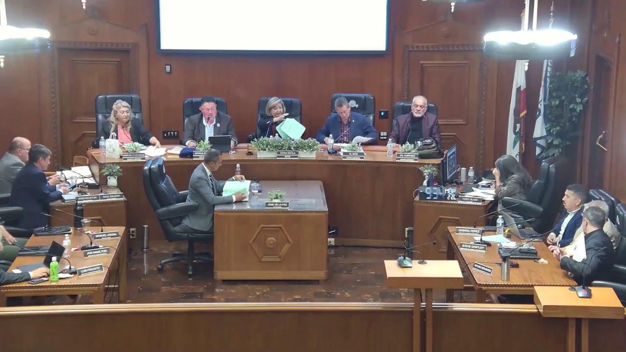 South Gate City Council Meeting 10/28/25