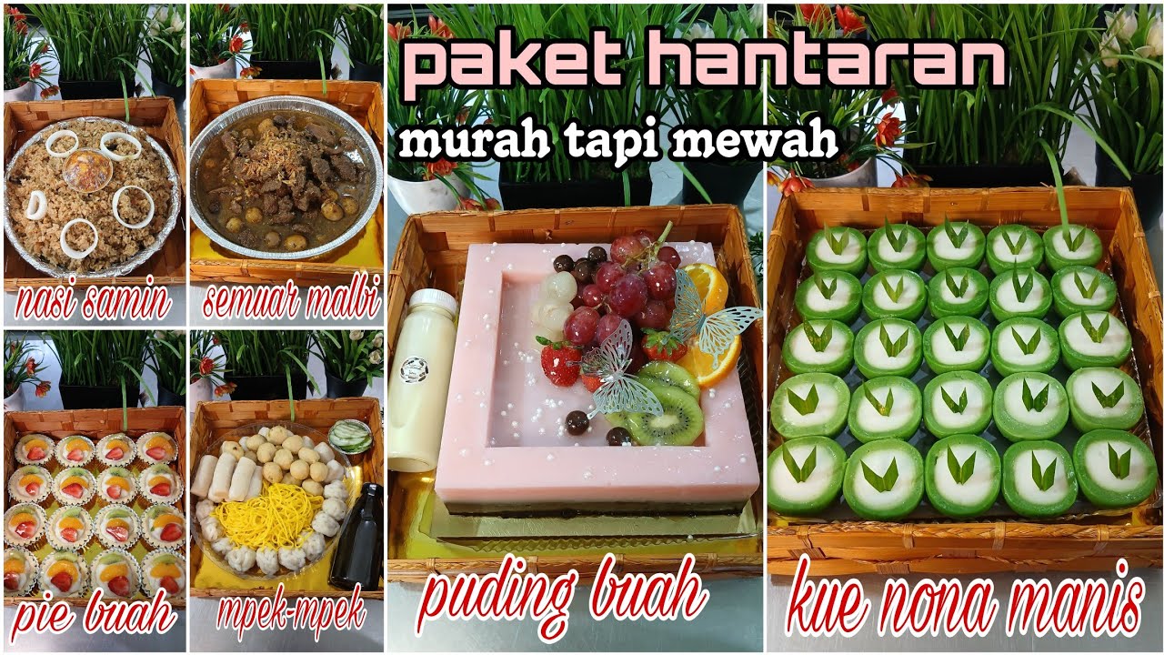Berani terima orderan kue hantaran ...ini dia tips triknya..bahan ekonomis tampilan mewah