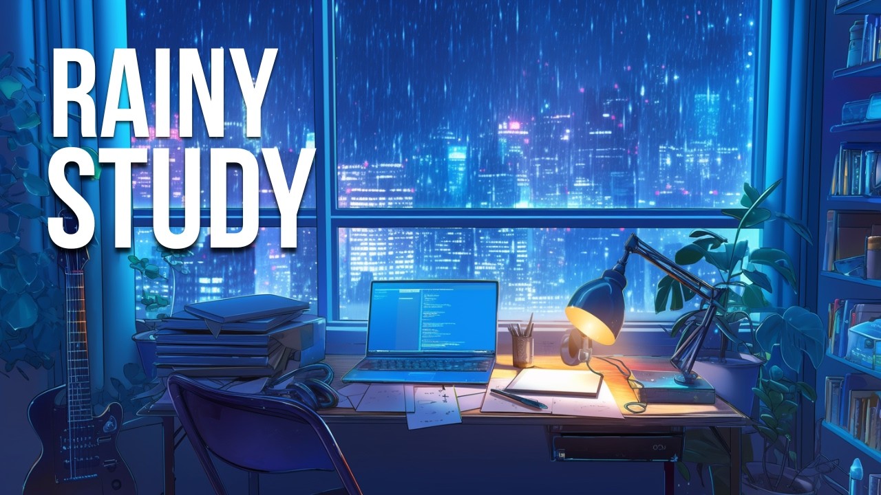 Rain Sounds + Study Music | Deep Focus Session