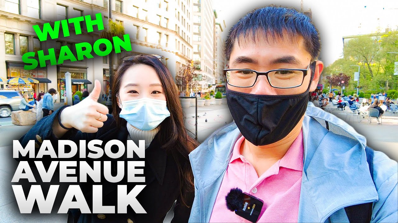 Walking NYC : Madison Avenue from 42nd Street to Flatiron with Sharon