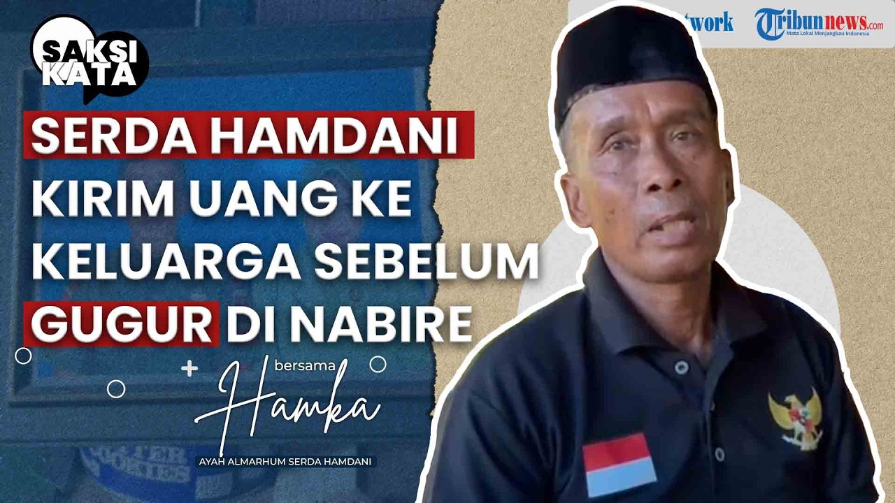 SAKSI KATA: Lulus TNI Sekali Daftar, Serda Hamdani Kini Gugur Saat Bertugas di Nabire