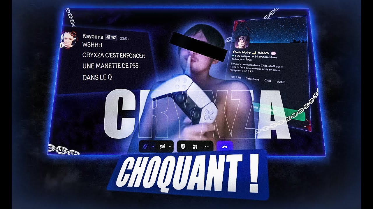 J’ai enquêté sur le serveur Cryxza… c’est pire que prévu #discord #serveurdiscord #discordfr