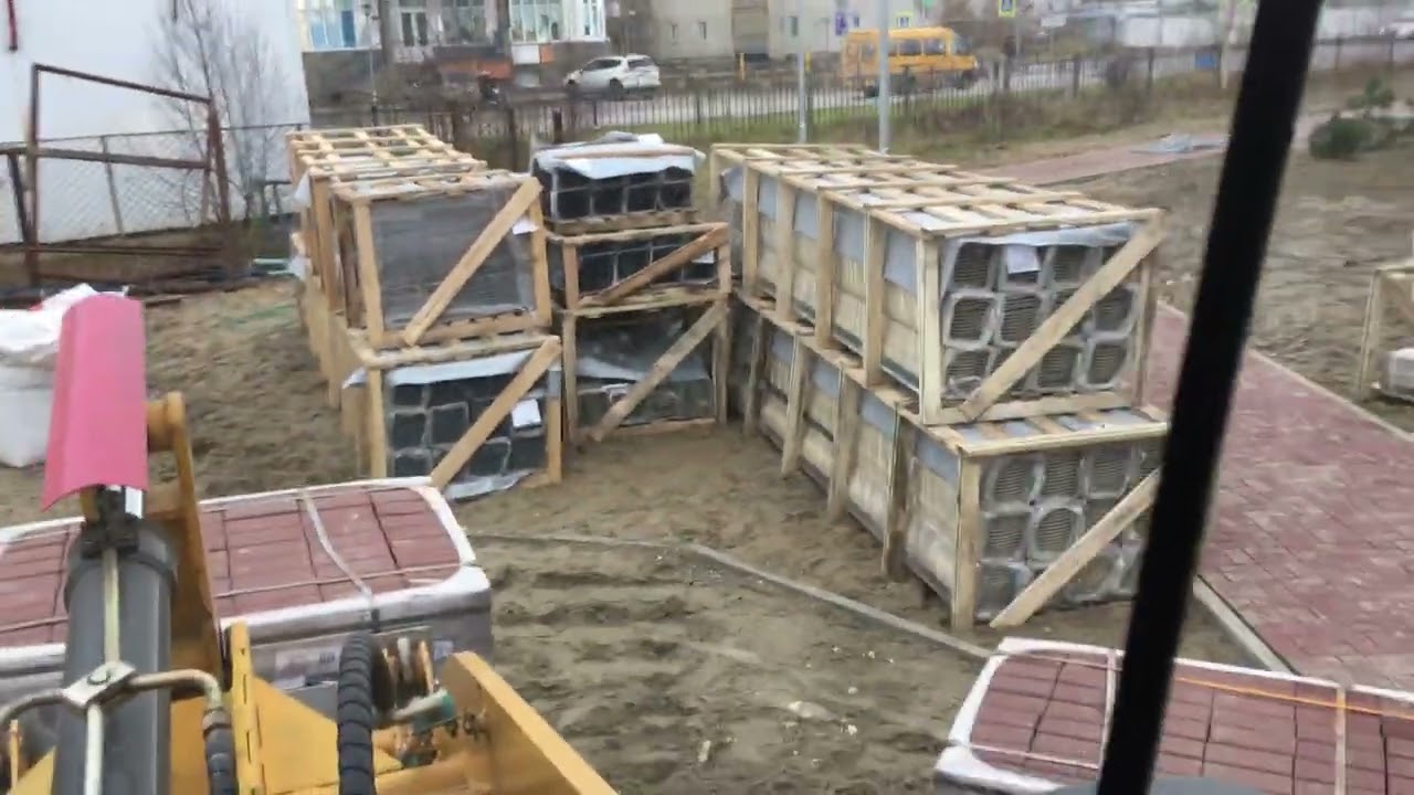 Китайский погрузчик